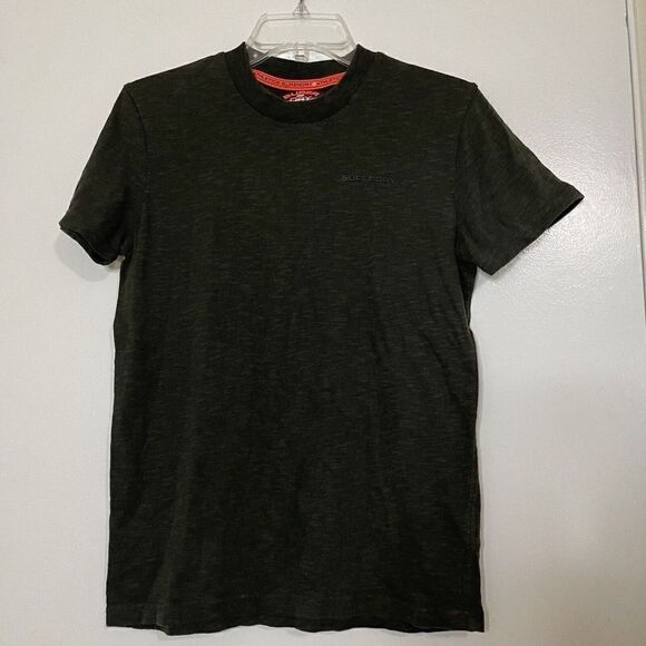 SUPERDRY green crew neck short sleeve tshirt size Small - Picture 1 of 6